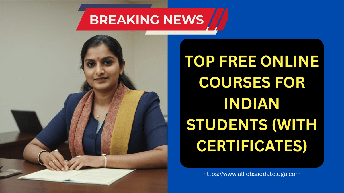 Top Free Online Courses for Indian Students (With Certificates) – Guide
